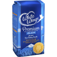5 PACK of White Wings Plain Flour  2kg