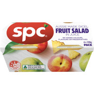 5 PACK of Spc Diced Fruit Salad In Juice 4pk 480g