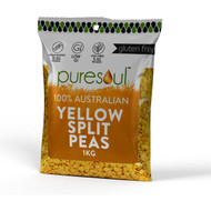 5 PACK of Puresoul Yellow Split Peas  1kg