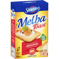 5 PACK of Shneider's Melba Toast Original  100g