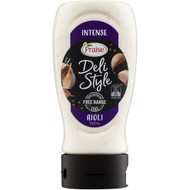 5 PACK of Praise Aioli Mayonnaise Deli Style Intense Garlic 250ml