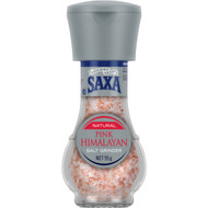 5 PACK of Saxa Natural Pink Himalayan Salt Grinder 95g