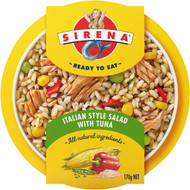 5 PACK of Sirena Italian Style Salad With Tuna  170g