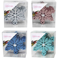 5 PACK of Christmas Magical Snowflake Assorted 4 pack