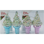 5 PACK of Christmas Jolly Hanging Icecream Assorted 2 pack