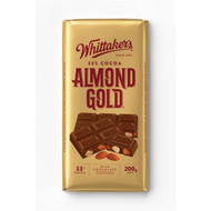 5 PACK of Whittaker's Block Almond Gold 200g