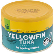 5 PACK of WW Yellowfin Tuna In Springwater  425g