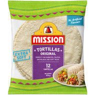 5 PACK of Mission Original Tortillas  12 pack