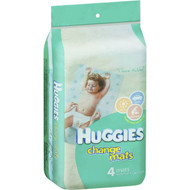 5 PACK of Huggies Change Mat 48x76cm 4 pack