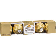 5 PACK of Ferrero Rocher Chocolates Box 5 pack