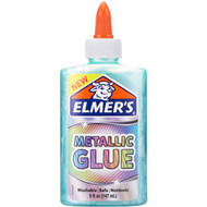 5 PACK of Elmer's Metallic Glue Teal 147ml