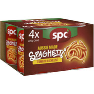 5 PACK of Spc Spaghetti Tomato & Cheese Sauce 4x220g