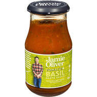 5 PACK of Jamie Oliver Pasta Sauce Tomato & Basil 400g