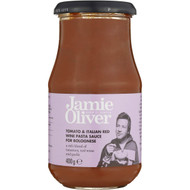 5 PACK of Jamie Oliver Pasta Sauce Italian Red Wine 400g