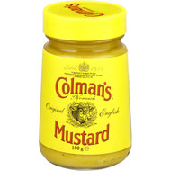 5 PACK of Colmans Ingredients English Mustard 100g