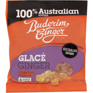 5 PACK of Buderim Ginger Glace 125g