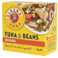 5 PACK of Sirena Tuna With Beans 185g