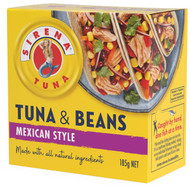 5 PACK of Sirena Mexican Style Tuna & Beans 185g