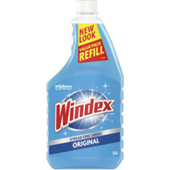 5 PACK of Windex Glass Cleaner Refill 750ml