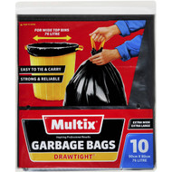 5 PACK of Multix Garbage Bag Drawtight 10ea