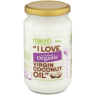 5 PACK of Macro Organic Virgin Coconut Oil 300g