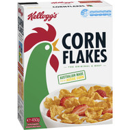 5 PACK of Kellogg's Corn Flakes Breakfast Cereal 450g