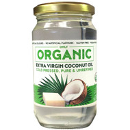 5 PACK of Only Organic Extra Virgin Coconut Oil 300g
