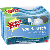 5 PACK of Scotch-brite Non Scratch Scrub Sponge 3 Pack
