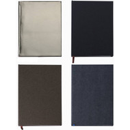 5 PACK of Paperclick Fake Moleskin Notebook