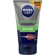 5 PACK of Nivea Men Clear Anti-blackhead Face Wash Cleansing Scrub 100ml