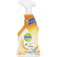 5 PACK of Dettol Healthy Clean Antibacterial Kitchen Cleaner Trigger Spray 500ml