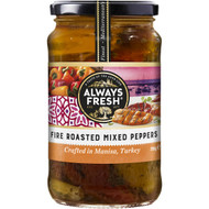 5 PACK of Always Fresh Mixed Grilled Peppers 290g