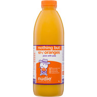 5 PACK of Nudie Nothing But Oranges With Pulp 1l