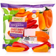 5 PACK of Macro Organic Mini Capsicum