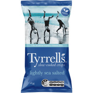 5 PACK of Tyrrell's Chips Lightly Salted 165g bag