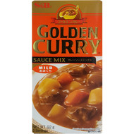 5 PACK of S&b Golden Curry Mix Mild 92g