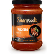 5 PACK of Sharwood's Paste Tandoori Medium 290g