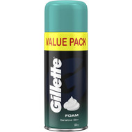 5 PACK of Gillette Foam Sensitive Skin 333g
