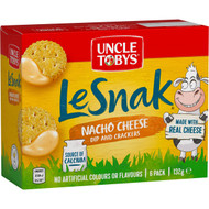 5 PACK of Uncle Tobys Le Snack Nacho Cheese  6 pack