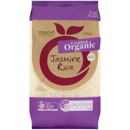 5 PACK of Macro Organic Jasmine Rice 750g