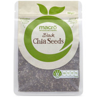 5 PACK of Macro Black Chia Seeds 350g