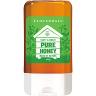 5 PACK of Cloverdale Tasty & Sweet Pure Honey 400g