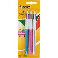 5 PACK of Bic 4 Colour Shine 3 pack