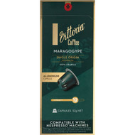 5 PACK of Vittoria Maragogype Nespresso Compatible Coffee Capsules pack 10