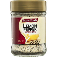 5 PACK of Masterfoods Lemon Pepper Seasoning 170ml