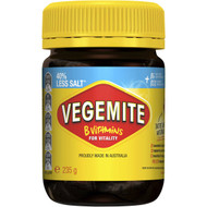 5 PACK of Vegemite 40% Less Salt  235g