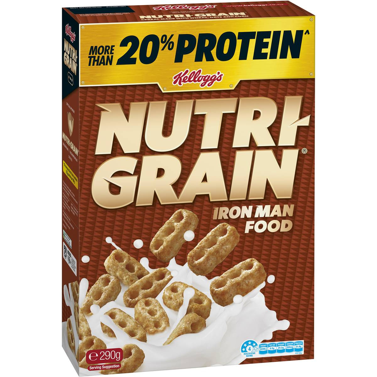 kellogg's nutri grain protein breakfast cereal