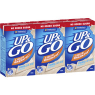 5 PACK of Sanitarium Up&go Liquid Breakfast No Added Sugar Vanilla Ice 250ml x3 pack