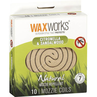 5 PACK of Waxworks Mozzie Coils 10 pack