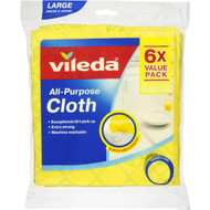 5 PACK of Vileda Cleaning Cloth All Purpose Cloth 6 pack